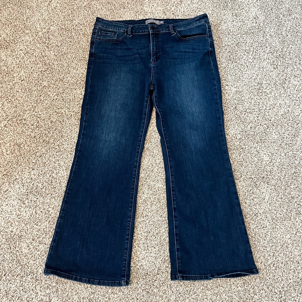 Just USA Dark Blue Flare Jeans